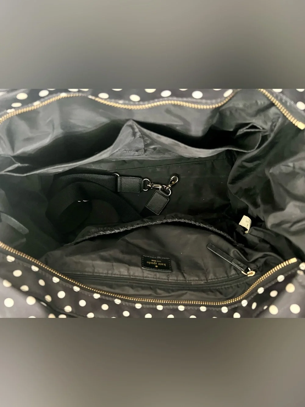 Kate Spade New York Taden Blake Avenue Polka Dot Diaper Bag - Picture 6 of 9